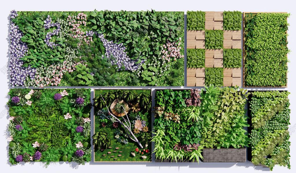 200 MODEL VÁCH TƯỜNG CÂY 1